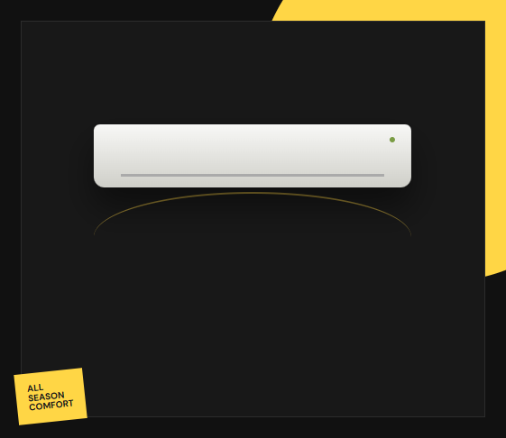 Modern wall-mounted air-conditioning system